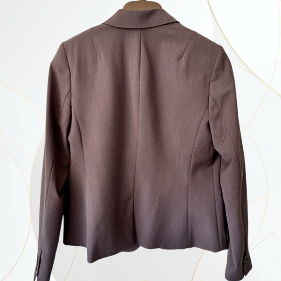 NWT Women's Banana Republic Classic Fit Marzotto Italian Wool Blend Blazer - Picture 10 of 10